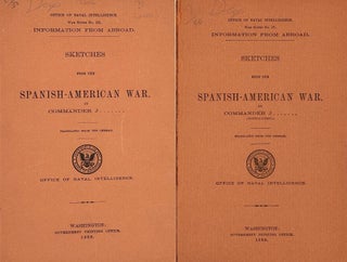 Item #13206 SKETCHES FROM THE SPANISH-AMERICAN WAR.; Translated from the German. COMMANDER J