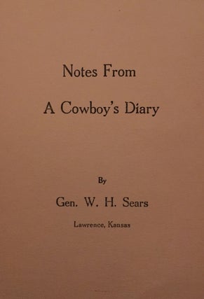 NOTES FROM A COWBOY'S DIARY.