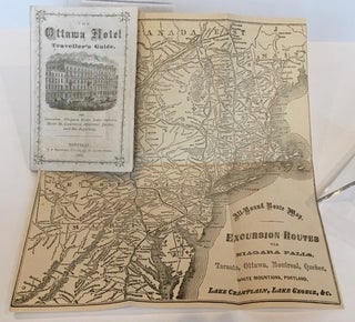 Item #38864 OTTAWA HOTEL TRAVELLER'S GUIDE FOR LEWISTON, NIAGARA RIVER, LAKE ONTARIO, RIVER...