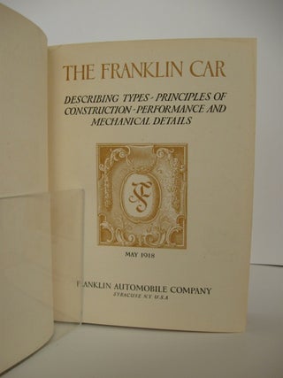 FRANKLIN MOTOR CARS.