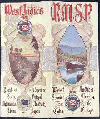 Item #41175 R.M.S.P.: WEST INDIES, SPANISH MAIN, CUBA, MEXICO, PACIFIC, AND EUROPE [cover title