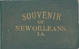 Item #41456 SOUVENIR OF NEW ORLEANS, LA. [cover title]. Louisiana