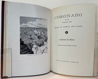 CORONADO ON THE TURQUOISE TRAIL; KNIGHT OF PUEBLOS & PLAINS.