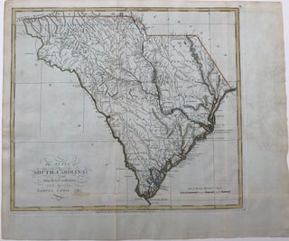 Item #44275 THE STATE OF SOUTH CAROLINA FROM THE BEST AUTHORITIES, 1795.; W. Barker, sculp....