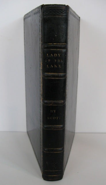 Item #50698 The Lady of the Lake, a Poem. Fore-Edge Painting, Walter Scott.