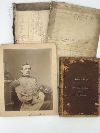 Item #51331 THE GUILFORD GRAYS and its commander John A. Sloan, a remarkable survival of the Civil War and its documentation, more fully described below:. John A. SLOAN.