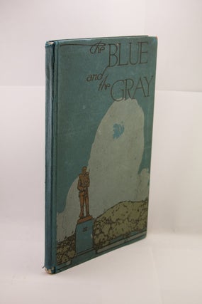Item #52896 THE BLUE AND THE GRAY. [cover title]; STATUES IN STAMPED COPPER AND BRONZE