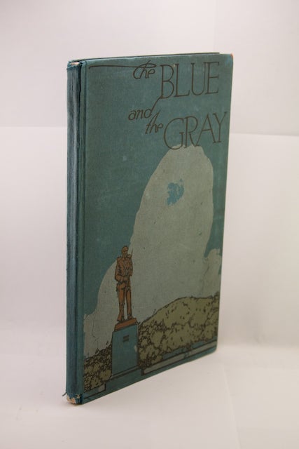 Item #52896 THE BLUE AND THE GRAY. [cover title]; STATUES IN STAMPED COPPER AND BRONZE.