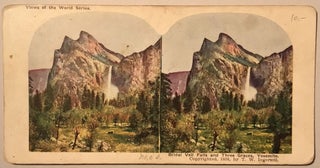 Item #54181 Bridal Veil Falls and Three Graces, Yosemite [caption title