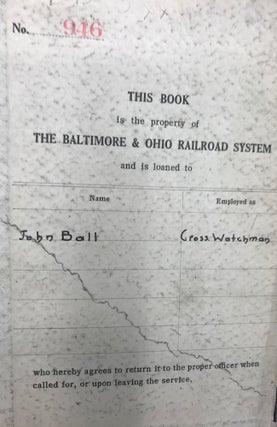 RULES OF THE BALTIMORE AND OHIO SYSTEM Including the Baltimore & Ohio Southwestern R.R. Co., Cincinnati, Hamilton and Dayton R'Y Co. and Staten Island Lines, for the Government of the Operating Department.