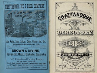 Item #56084 CHATTANOOGA DIRECTORY 1883