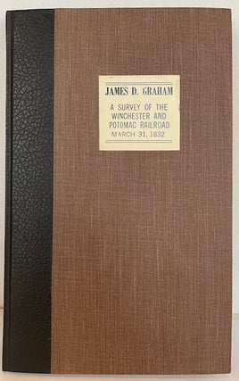 Item #56331 WINCHESTER AND POTOMAC RAILROAD [caption title]. J. D. Graham