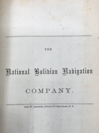 BUILDING THE MADERIA AND MAMORE RAILWAY, in the Valley of the Madeira River, Brazil and Bolivia, as recorded in a collection of five pamphlets, two broadsides, and a map, all bound together, and described individually below