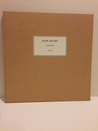 Item #58120 The Love of Truth / Mark the Boy / [cut illustrating the famous story of George...