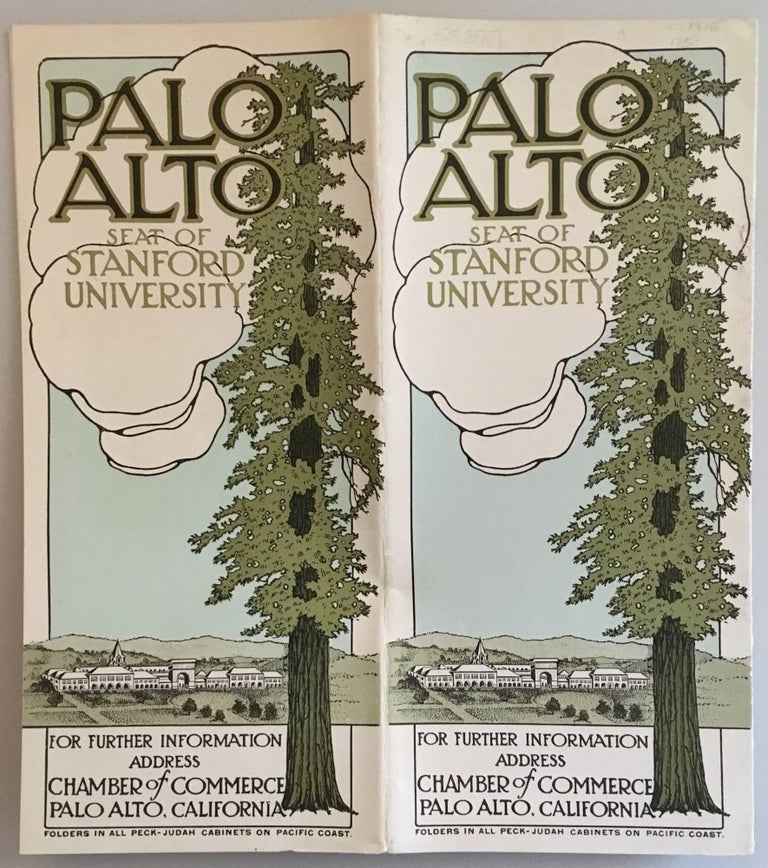 Item #58387 PALO ALTO, SEAT OF STANFORD UNIVERSITY. (cover title)