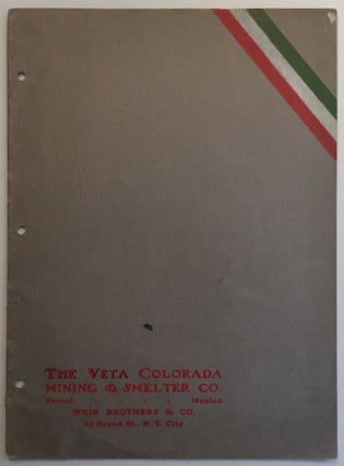 Item #58408 THE VETA COLORADA MINING AND SMELTER CO. (Incorporated under the Laws of Arizona) OF...
