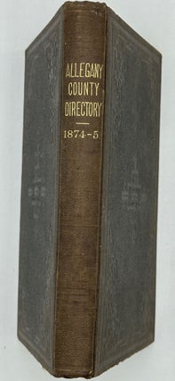 Gazetteer and Business Directory of Allegany County N.Y., for 1875.
