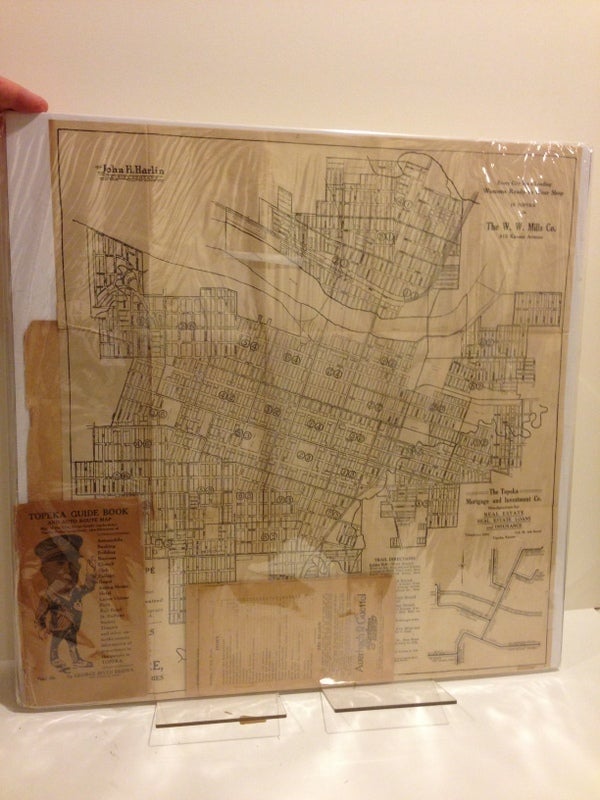 Topeka Guide TOPEKA GUIDE BOOK AND AUTO ROUTE MAP | George Irven Brown