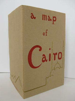 Item #58780 A Map of Cairo [cover title