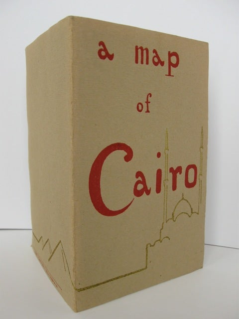 Item #58780 A Map of Cairo [cover title].