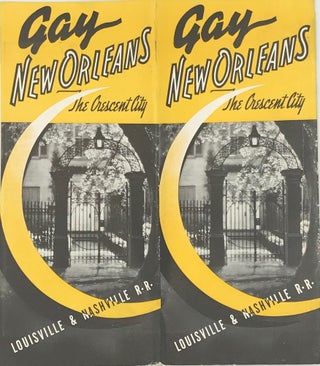 Item #58999 Gay New Orleans, the Crescent City [cover title