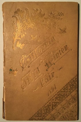 Item #59305 California Mid Winter Fair 1894 [cover title