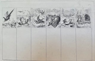 Woburn Abbey Game Card [caption title in lower margin of etching].