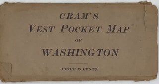 Item #59726 CRAM'S VEST POCKET MAP OF WASHINGTON