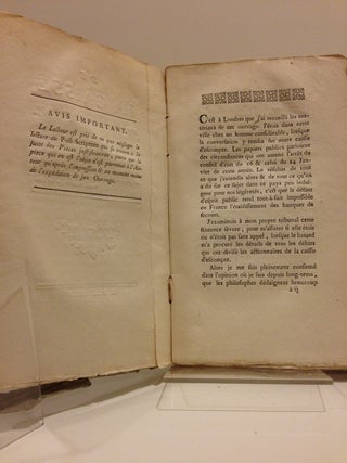 DE LA CAISSE D'ESCOMPTE.