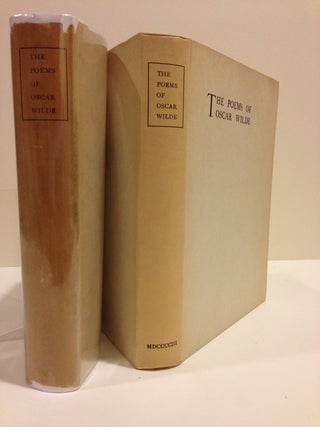 Item #60320 THE POEMS OF OSCAR WILDE. RAVENNA, POEMS, THE SPHINX, THE BALLAD OF READING GAOL....