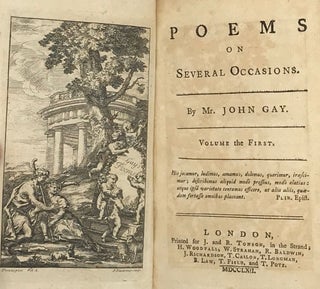 Item #61571 POEMS ON SEVERAL OCCASIONS. John Gay