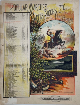 Item #61664 The Battle of Manassas for the Piano, by Blind Tom. Thomas Bethune, or, "Blind Tom"
