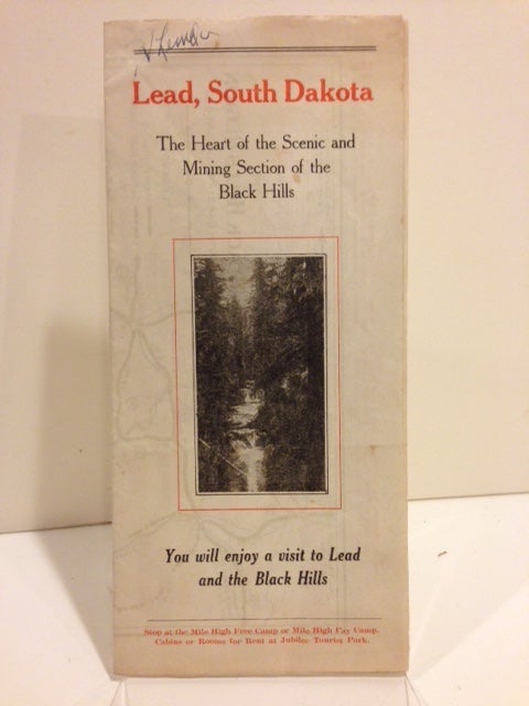 Item #62160 LEAD, SOUTH DAKOTA. THE HEART OF THE SCENIC AND MINING SECTION OF THE BLACK HILLS.