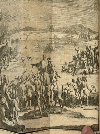 Histoire de la conquete de la Floride; ou, Relation de ce qui s'est passe dans la decouverte de ce pais par Ferdinand de Soto. Traduit en Francois par Sr. Pierre Richelet. Avec tres belles cartes & figures en taille douce & d'un indice.