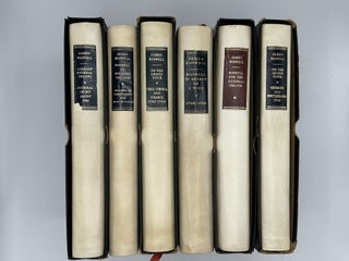 Item #62873 The Yale Editions of the Private Papers of James Boswell.; (The first six volumes of...