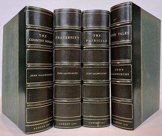 Item #62930 Four novels, all first editions, as more fully described below. John Galsworthy