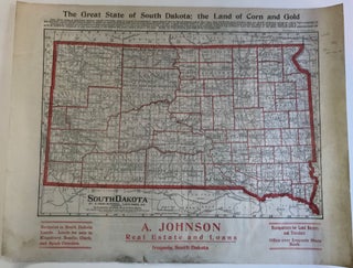 Item #63055 THE GREAT STATE OF SOUTH DAKOTA; THE LAND OF CORN AND GOLD