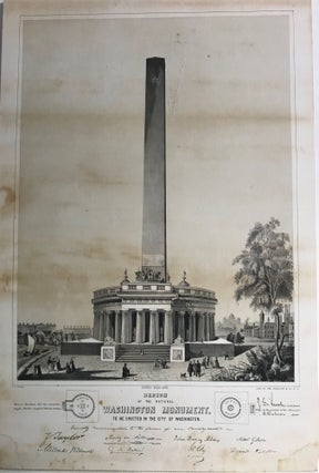 Item #63058 DESIGN OF THE NATIONAL WASHINGTON MONUMENT, TO BE ERECTED IN THE CITY OF WASHINGTON....