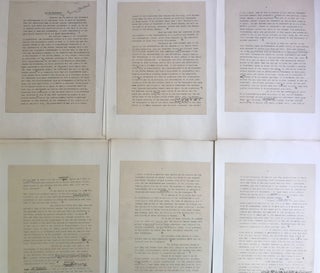 Item #63141 "Our Ex-Presidents," a ten-page typescript and working copy of this essay, written by...