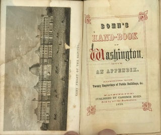 Item #63293 Bohn's hand-book of Washington. With an appendix. Illustrated with twenty engravings...