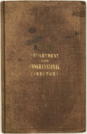 DEPARTMENT DIRECTORY AND REGISTER OF OFFICERS IN THE SERVICE OF THE UNITED STATES IN THE CITY OF WASHINGTON, ...... (Part 1)
