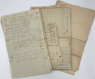 Item #63789 OXFORD TURNPIKE COMPANY, PAPERS AND DOCUMENTS RELATED TO THE ORGANIZATION AND...