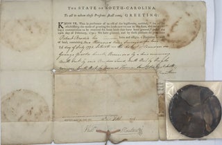 Item #64027 GRANTING A PARCEL OF 1000 ACRES IN THE CAMDEN DISTRICT, S.C., situated along Granys...