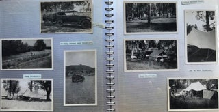 TWO PHOTO ALBUMS OF A BRITISH FAMILY IN KHYBER PAKHTUNKHWA PROVINCE PAKISTAN, Including Travel, Camping & Automobile Journeys