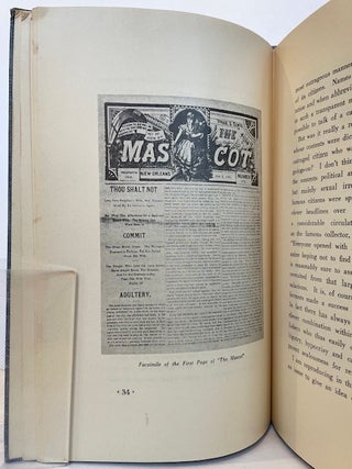 THE "BLUE BOOK":A Bibliographical Attempt to Describe the Guide Books to the Houses of "Ill Fame" in New Orleans as They Were Published There. Together with some pertinent and illuminating remarks pertaining to the "Establishments and Courtesans" as well as to “Harlotry" in general in New Orleans. By Semper Idem.