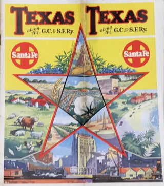 Item #65020 TEXAS ALONG THE G.C. & S.F. RY. [cover title