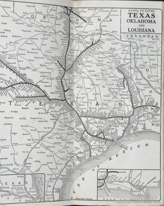 TEXAS ALONG THE G.C. & S.F. RY. [cover title]