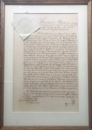 Item #65805 APPOINTING DANIEL RUSSELL COMMISSIONER AND RECEIVER of Duties of Import & Tunnage of...