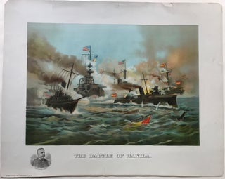 Item #66087 THE BATTLE OF MANILA. Fought May 1st by Rear Admiral Dewey. Spanish loss 11 ships....