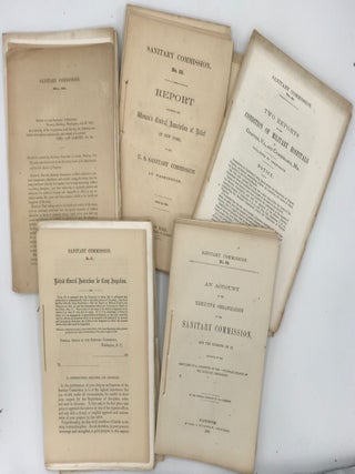 Item #66110 A GROUP OF SANITARY COMMISSION RESOLUTIONS AND REPORTS FOR JUNE 1861 - FEB. 1863....
